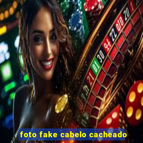 foto fake cabelo cacheado